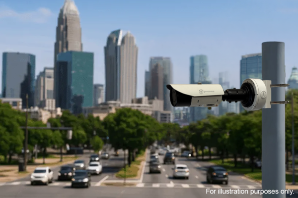 GovComm bullet camera on a roadway